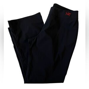 Arc’teryx Hiking Outdoor Wide Leg Mid Rise Pants Black Size Women's 8